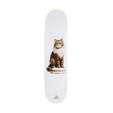 Tabla Shaped by Delta Grandma Cat Grey 8.125"