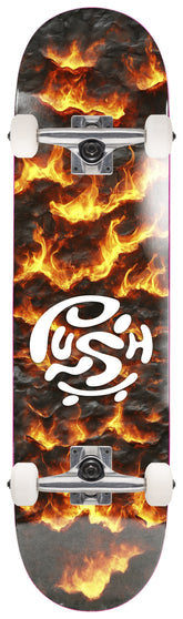 Skate Completo Push Skateboarding Lava Yellow FP 8.0"