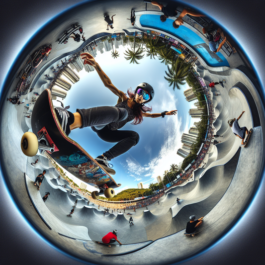 El Uso del Fisheye en la Grabación de Skate