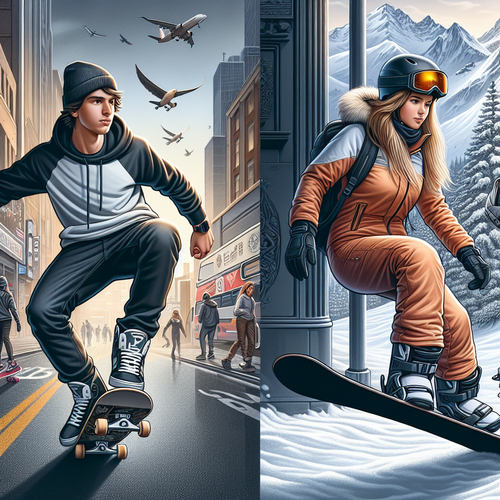 Diferencias entre Skateboarding y Snowboarding: Una Comparación Detallada