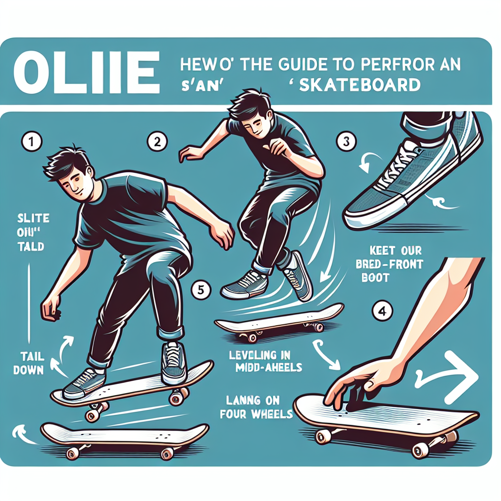 Guía para Sacar un Ollie: Pasos y Consejos Detallados