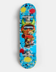 Skate Completo Speed Demons Paintballer Blue Camo 8"