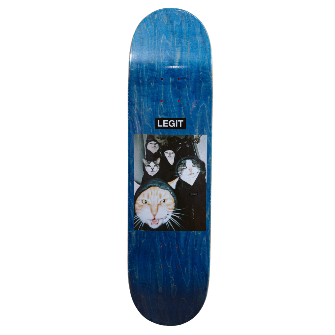 Tabla Legit Skateboards - "Cat Gang" 8.25"