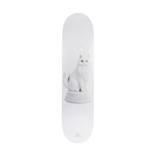 Tabla Shaped by Delta Grandma Cat White 8.0"