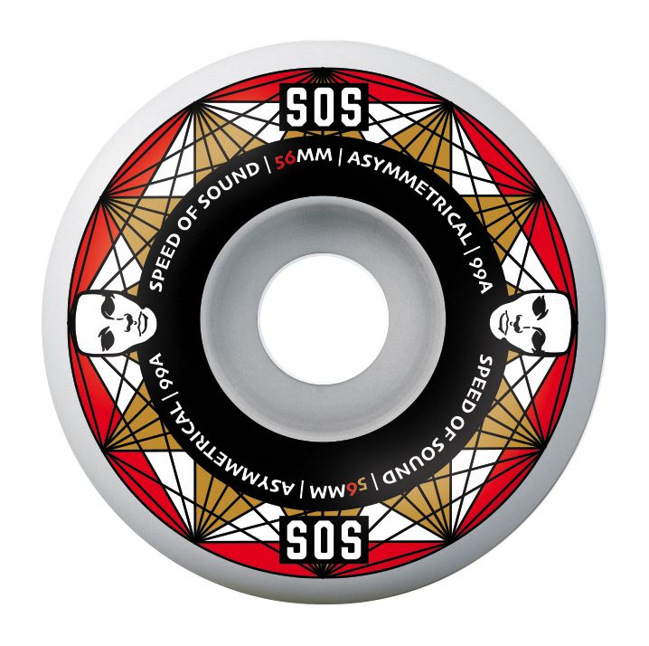 Ruedas Opera SOS Heaters Asymmetrical 56mm 99a