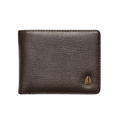 Billetera Nixon Cape Vegan Leather Brown