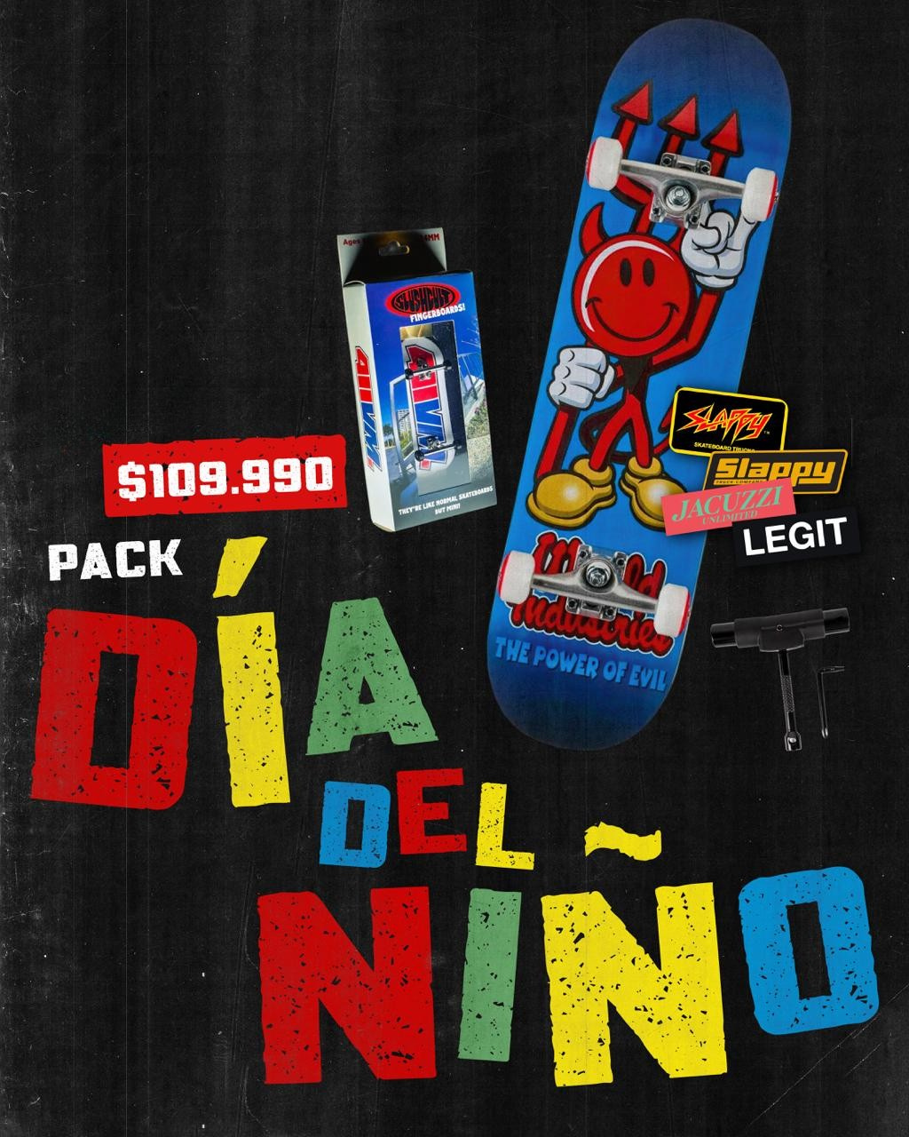 Pack Día del Niño Legit Skateshop