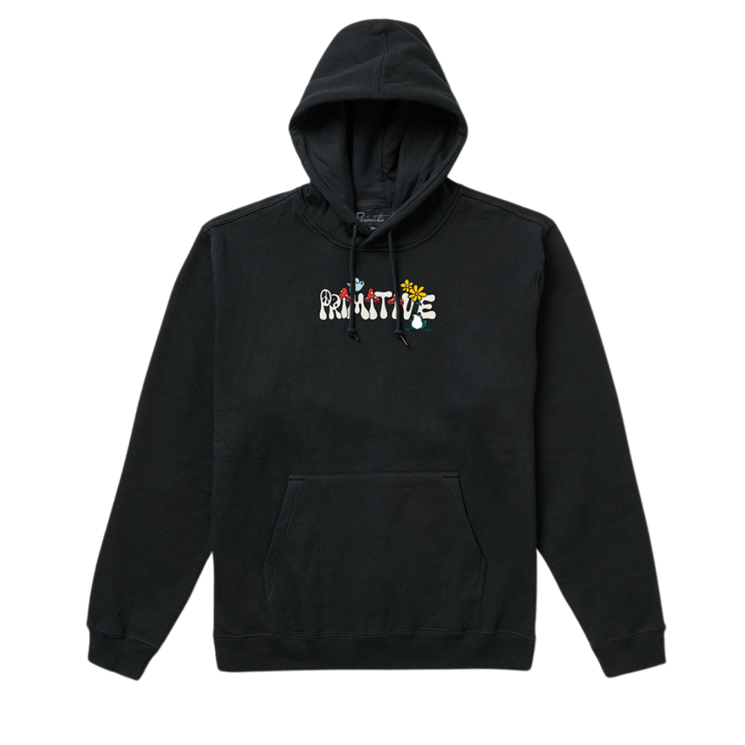 Hoodie Primitive Trip Black