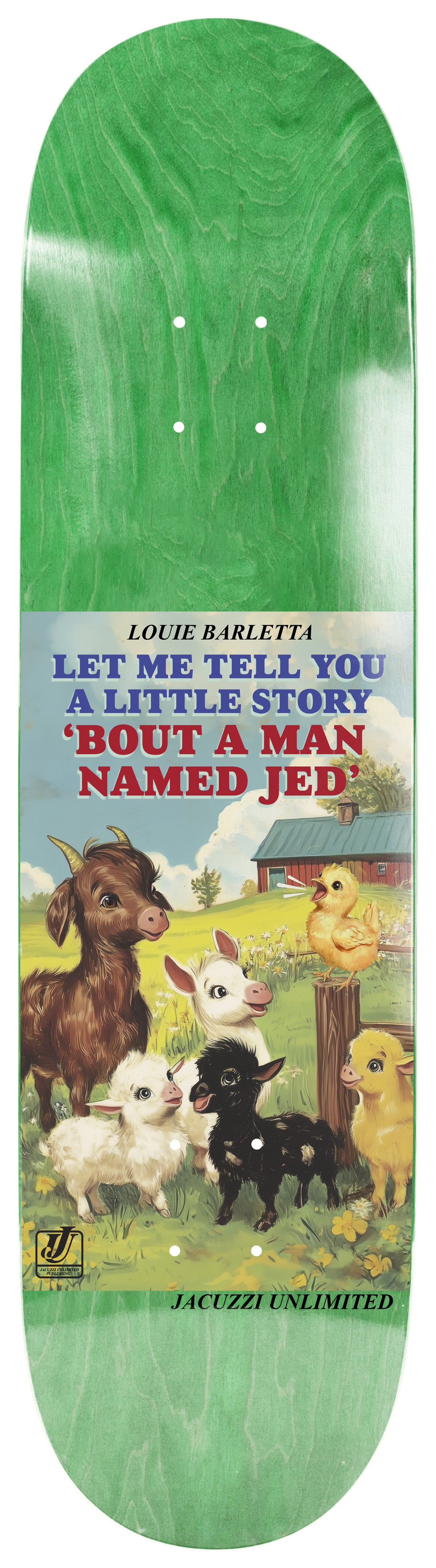 Tabla Jacuzzi Louie Barletta Storybook EX7 Deck 8"