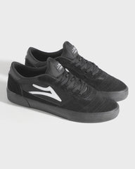 Zapatillas Lakai Cambridge - Black/Black Suede