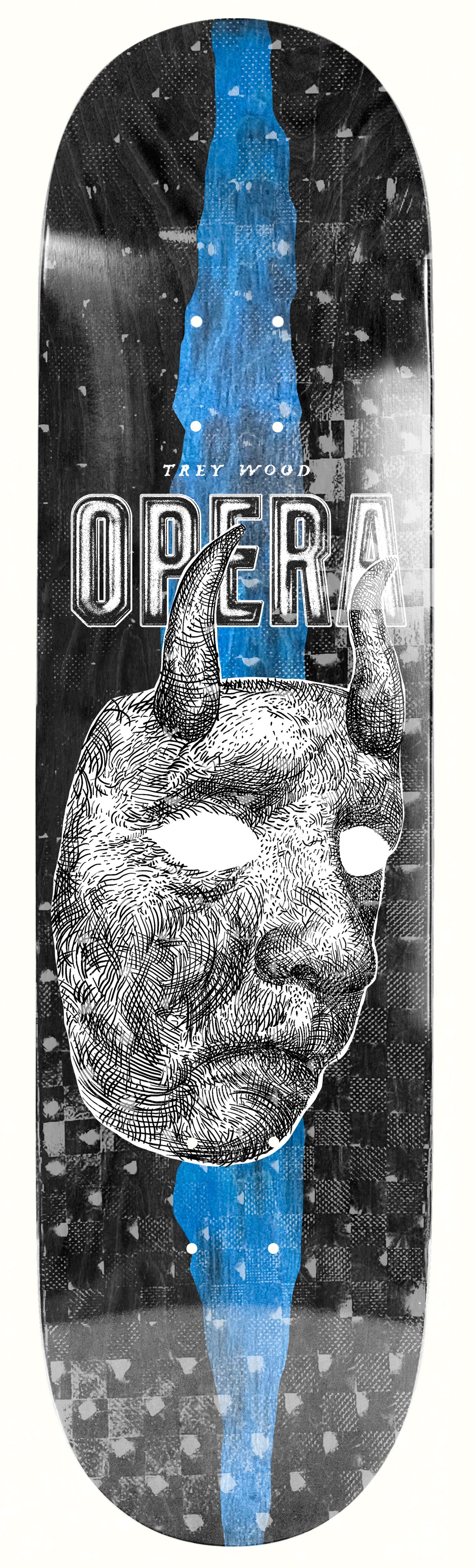 Tabla Opera Trey Wood Horns EX7 8.25"