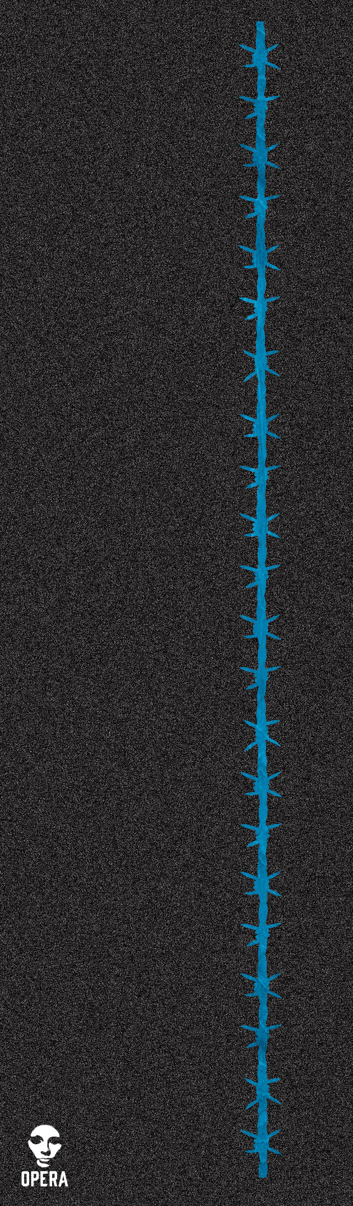 Lija Opera Barbwire Die Cut Grip Tape
