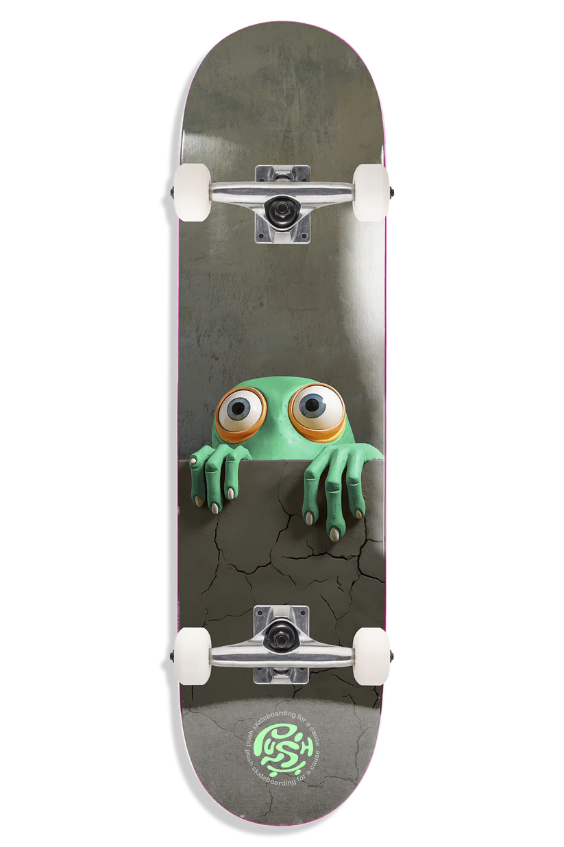 Skate Completo Push Skateboarding Peek Over FP 8.0"
