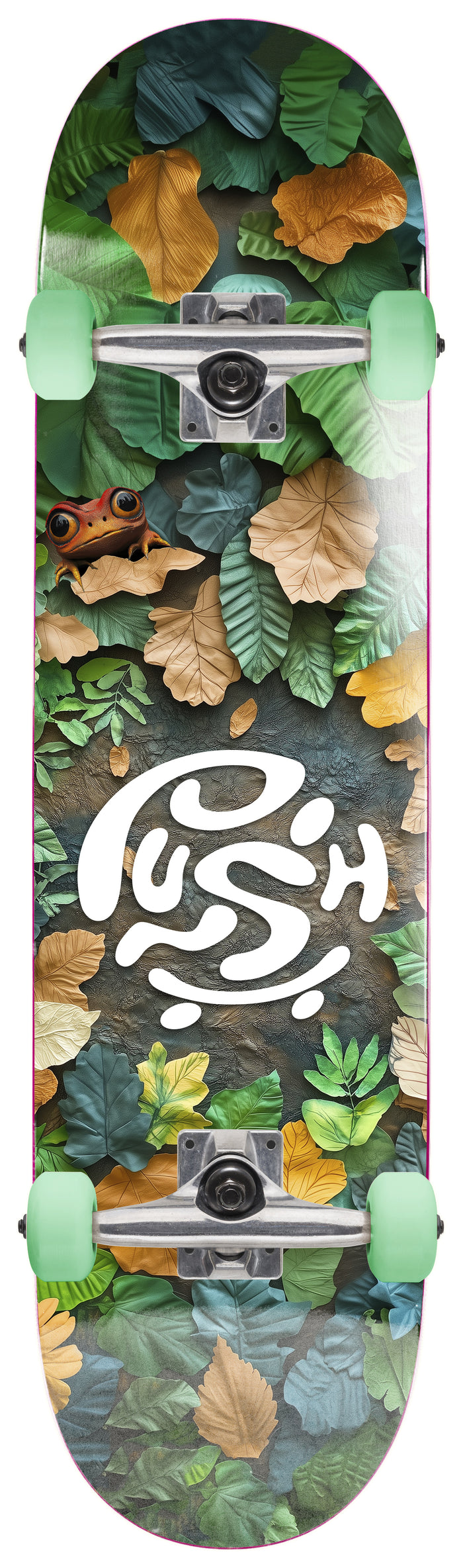 Skate Completo Push Skateboarding Forest Green FP 7.75"