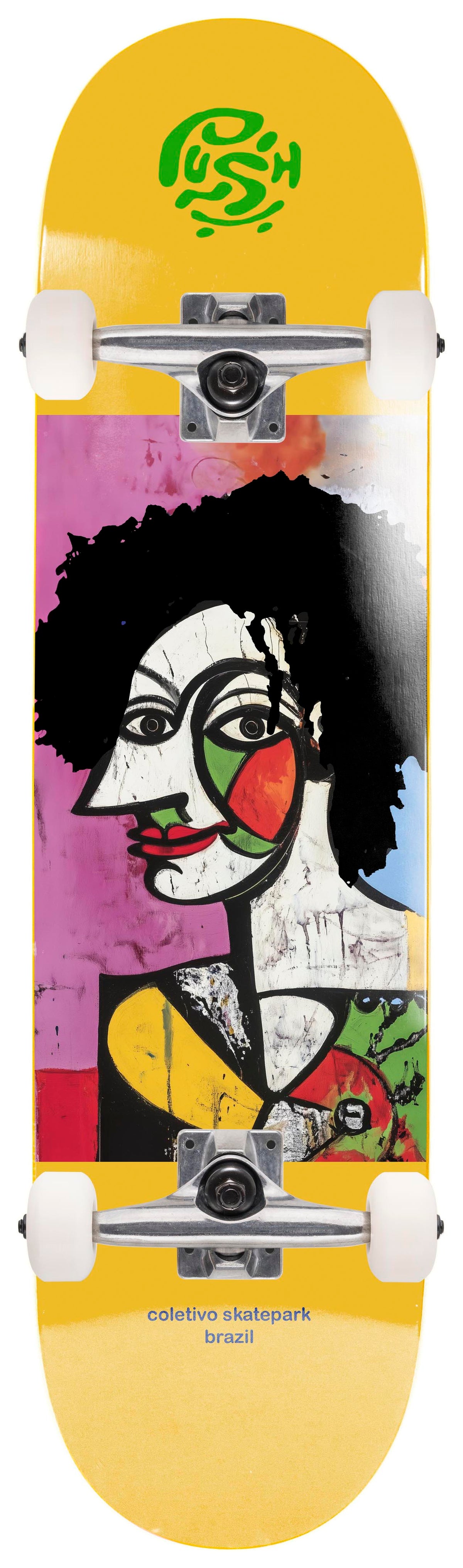 Skate Completo Push Skateboarding Brazil MLSL 8.5"
