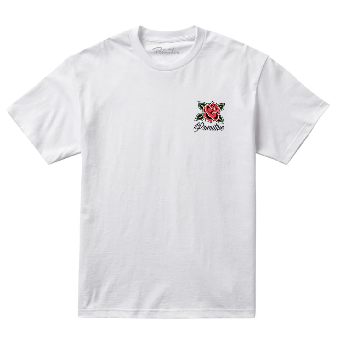 Polera Primitive Danger White