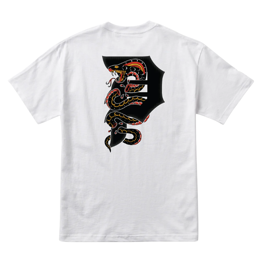 Polera Primitive Danger White