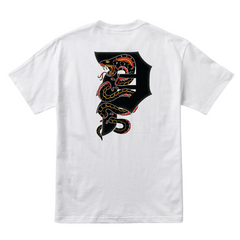 Polera Primitive Danger White
