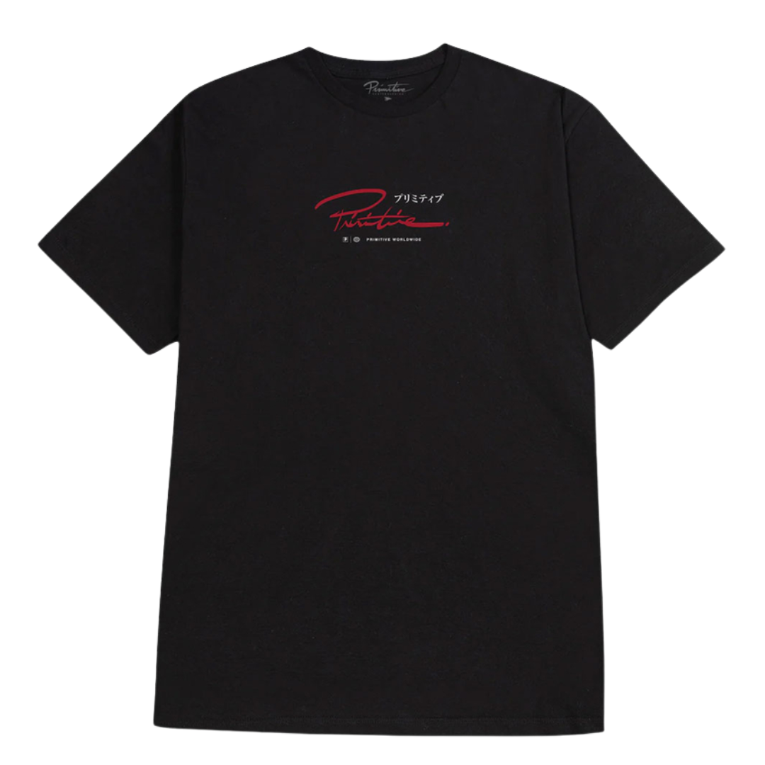 Polera Primitive Money tree Black