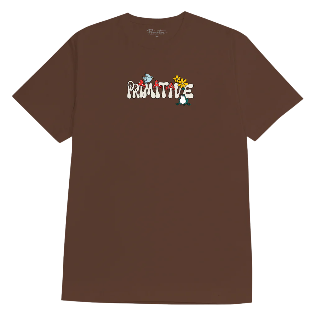 Polera Primitive Trip Brown