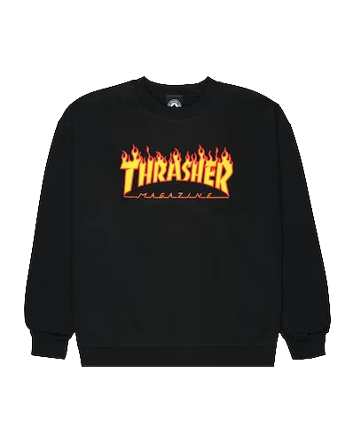 Polerón Thrasher - Polo Flame Black