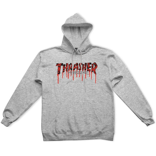 Polerón Thrasher canguro – Blood Drip Logo