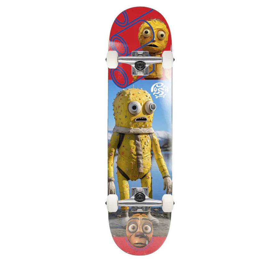 Skate Completo Push Skateboarding Yellow Man FP 8.0"