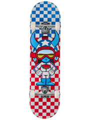Skate Completo Speed Demons Stars Red/Wht/Blue Checks 8.0"