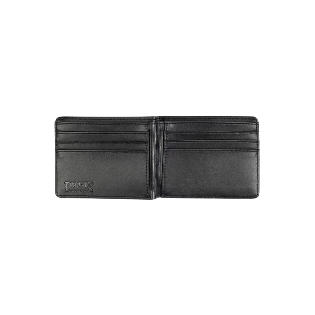 Billetera Thrasher Skategoat Leather Black