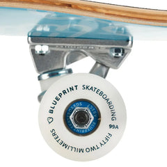 Skate Completo Blueprint Sky Brown Bird Blue 7.75"