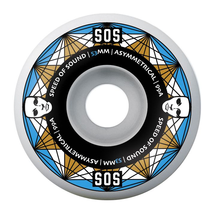 Ruedas Opera SOS Heaters Asymmetrical 53mm 99a