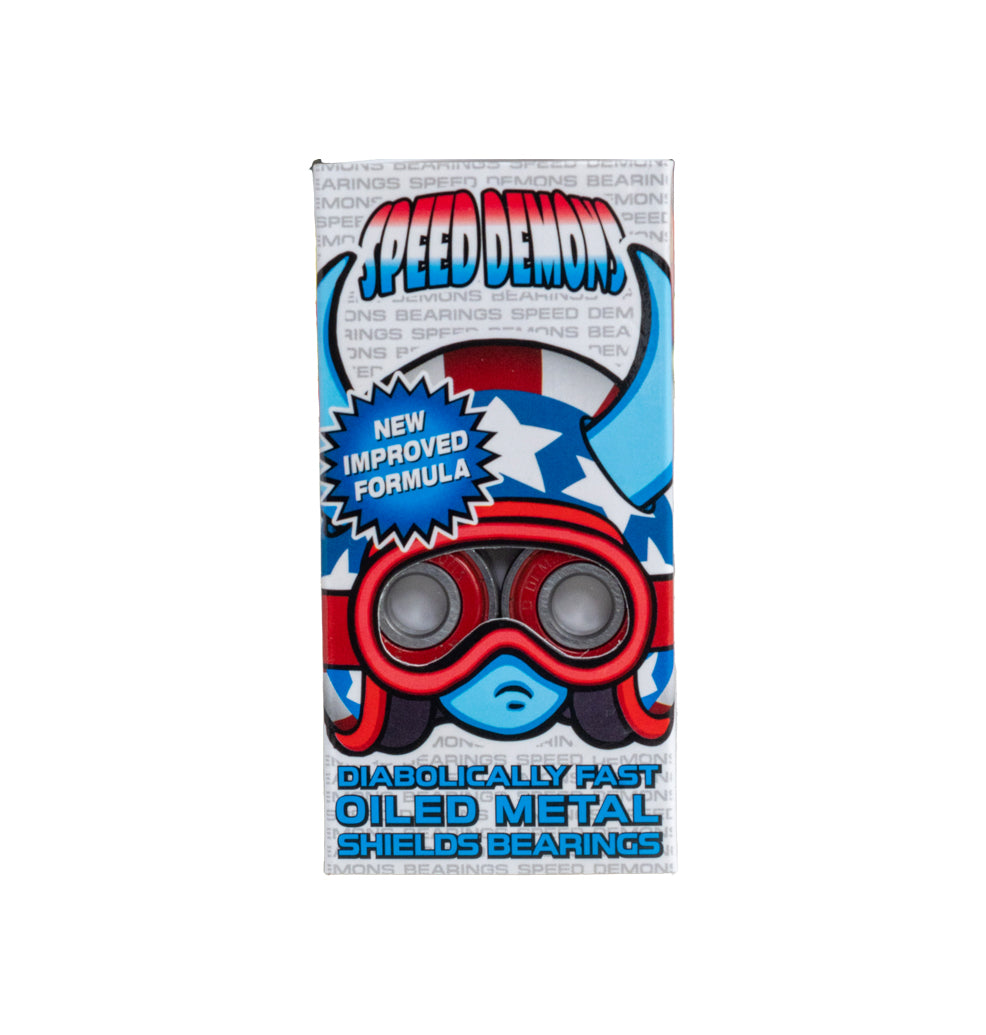Rodamientos Speed Demons Stars Bearings Red