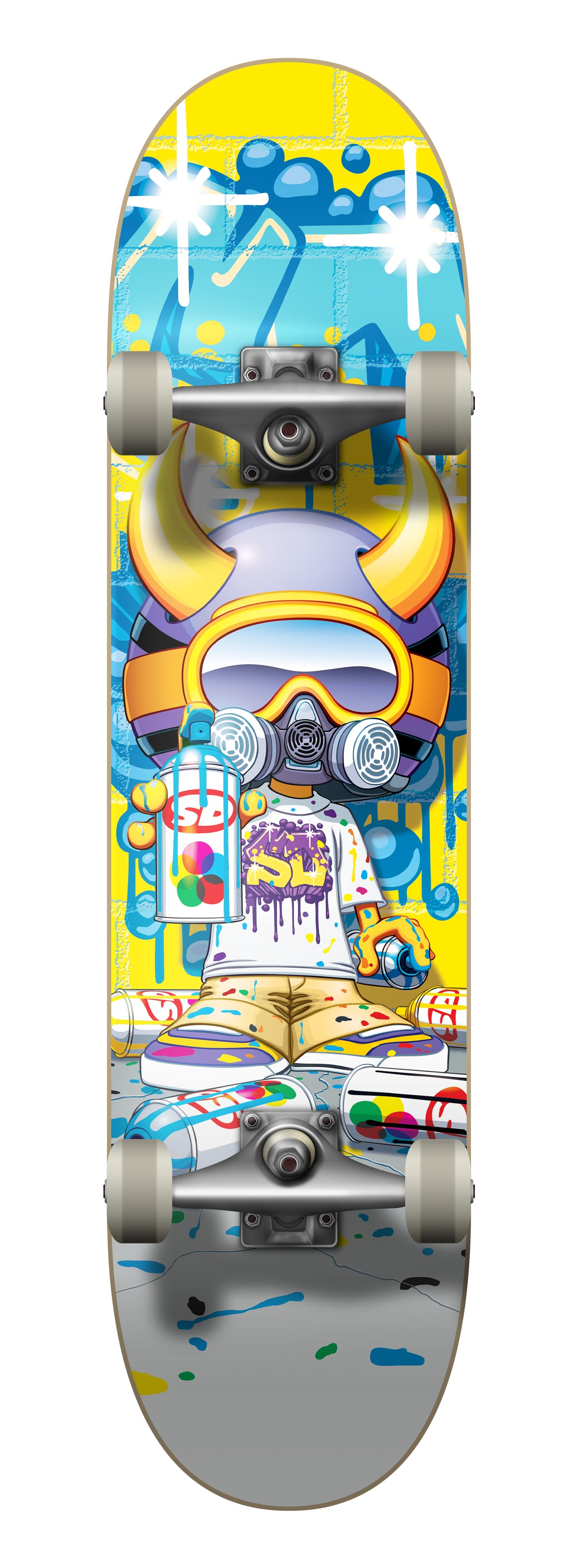 Skate Completo Speed Demons Tagger Soft Top 6.5"