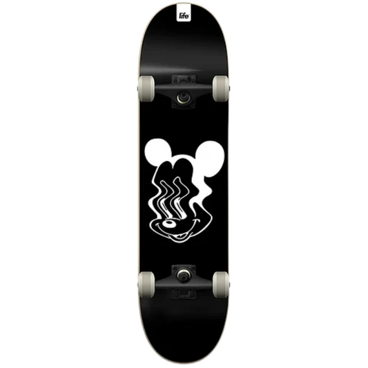 tabla de Skate Life Pro Completo 8.0 Mickey Mad Black